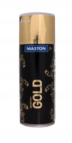 Спрей боя Maston 400 мл злато - Спрей бои декоративни