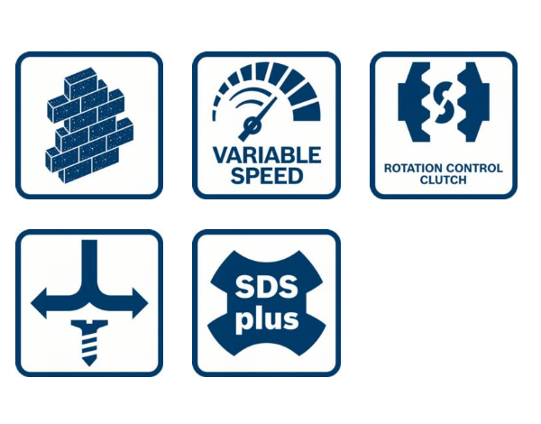 Перфоратор Bosch Blue GBH 2-26 DFR, снимка 4 - Кабелни перфоратори