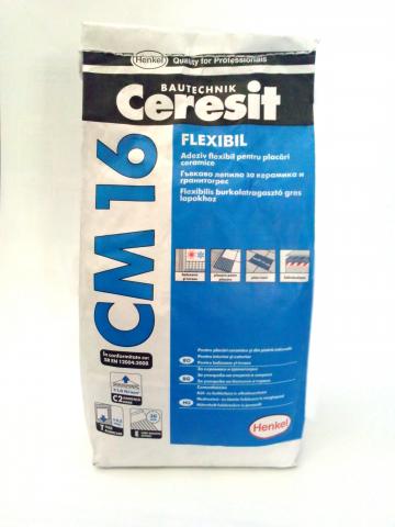 Ceresit CM 16 5 кг - Лепила за плочки