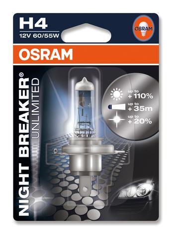 Aвт.лампа H1  Osram 55W 12V-NBU - Осветление