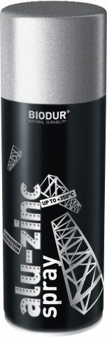 Спрей  Biodur Цинк-алуминий 400 мл - Спрей бои за метал