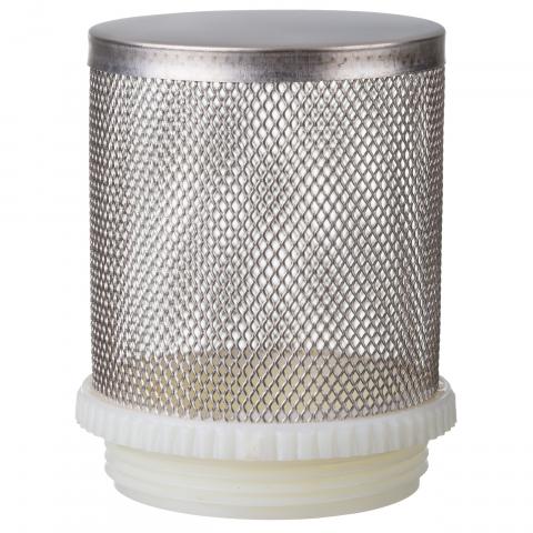 Цедка от неръждаема стомана 1" - Конектори месинг