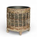 Кашпа ратан 43х43х45 см