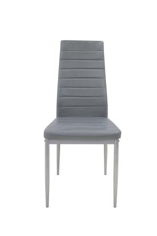 Трапезен стол К204 сив, снимка 3 - Столове