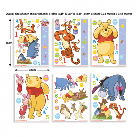 Детски стикери Disney Winnie The Pooh - Постери и стикери