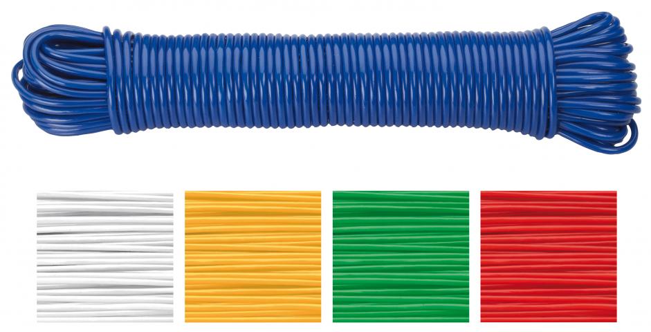 Въже 3мм PVC 50м - Синтетични въжета