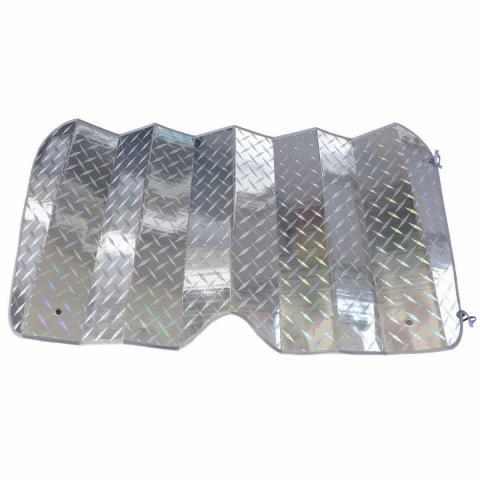 Алуминиев сенник за предно стъкло 70х150 см двустранен - Сенници и щори