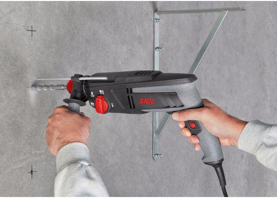 Перфоратор  Skil 1763AA 1010W, 2.4J, 4 функции, снимка 6 - Кабелни перфоратори