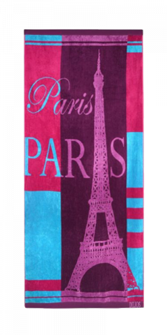 Плажна кърпа 90/170 Paris - Хавлии и халати