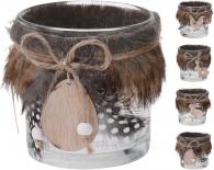 Свещник с пера