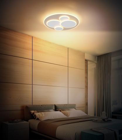 LED плафон Monty 40W 2200Lm, снимка 2 - Плафони