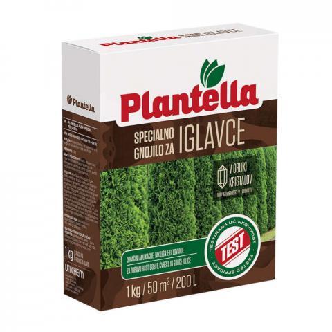 Тор Plantella специален за иглолистни растения в кристална форма 1 кг. - Течни торове за иглолистни и декоративни