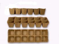 Торфена тава 8х8см 12гнезда 3бр.