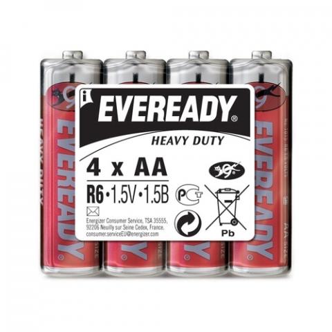 Батерия Eveready HD AA 1,5V 4бр. - Батерии