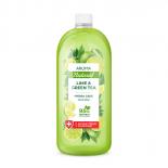 Течен сапун Аroma Natural Lime&Green tea пълнител 900 мл