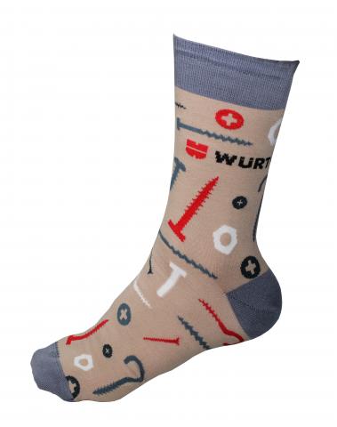 Работни чорапи WURTH(Y) бежови КРЕПЕЖ 41-45 - Чорапи и стелки