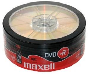 DVD-R4.7Gb 25Shrink Maxell - Аксесоари за компютри и периферия