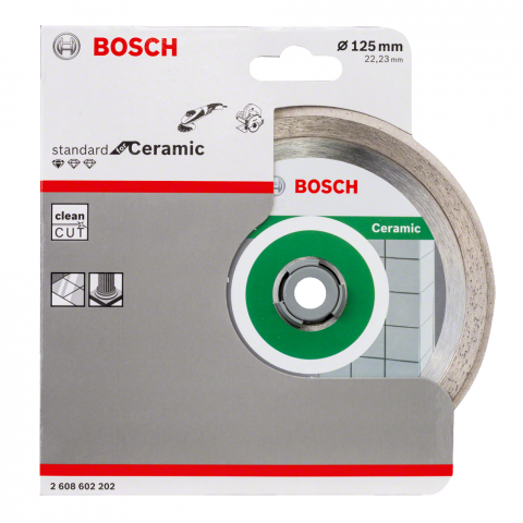 Диамантен диск Bosch Ceramic 125 мм - Диамантени дискове