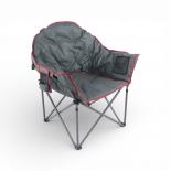 Сгъваем къмпинг стол 85x73xH92 см черен