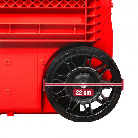 Модулна система с колела IP65 RDP-MSS7 55.6x112x42.4 см, снимка 6 - Куфари за инструменти