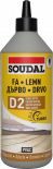 Soudal лепило за дърво D2 бързосъхнещо 750гр