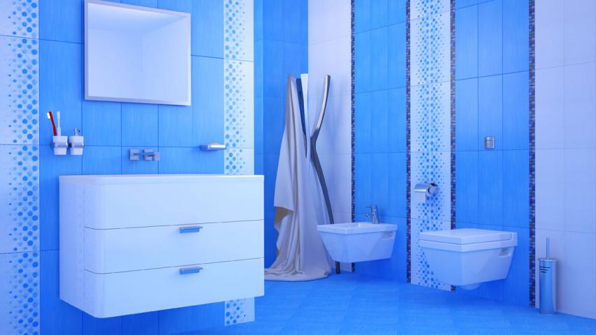 Декор Domenico Bubbles Blue, снимка 2 - Декор