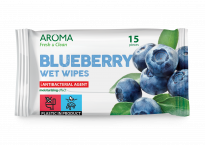 Мокри кърпички Aroma Fresh&Clean Blueberry