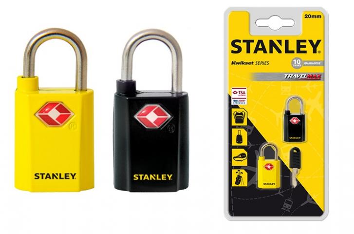 Катинари жълт/черен 20мм Stanley - Механични катинари
