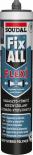 Лепило-уплътнител Fix All Flexi Soudal 280 мл антрацит