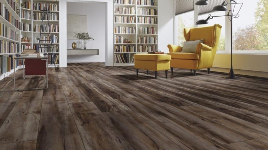 Ламинат 12мм 4V Canyon Maple Dark AC5/33 D6006, снимка 3 - Ламиниран паркет