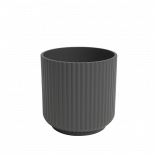 Кашпа Luna ф12 см антрацит