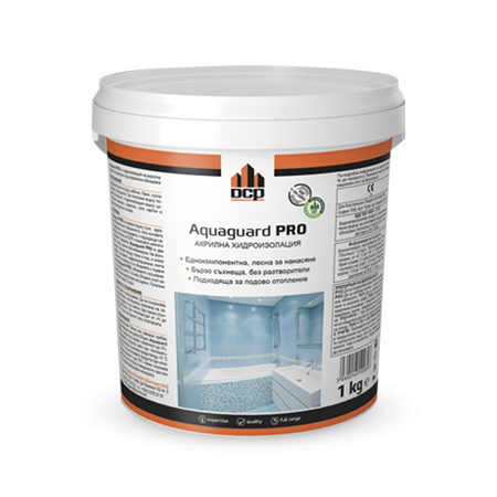 Хидроизолационно покритие Aquaguard PRO 1 кг - Смеси за хидроизолация