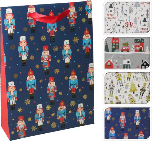 Коледна торбичка 25х8.5х34.5 см - Коледни артикули