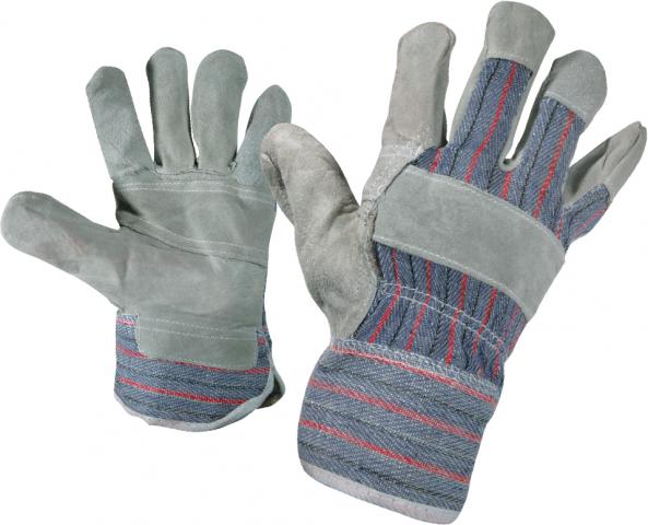 Ръкавици кожа и плат Gull №10.5 - Кожени ръкавици