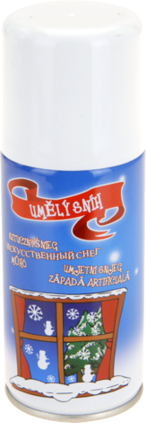 Изкуствен сняг 150 мл. - Спрей брокат/сняг