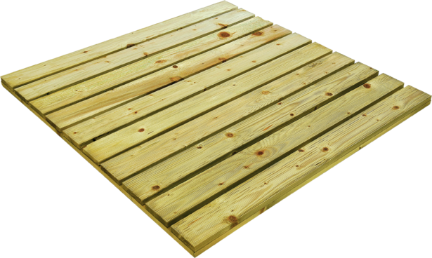 Дървена плочка 100х100 см. - Дървени плочки