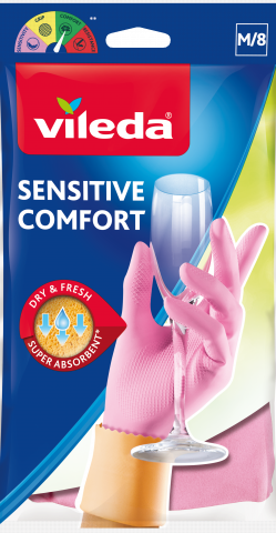 Ръкавици Vileda Sensitive Comfort M - Ръкавици
