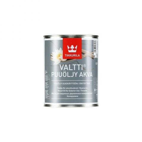 Масло за дърво VALTTI WOOD OIL AKVA EC 0.9л - Масла за дърво