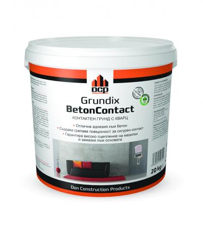 Grundix Betoncontact 20 кг - Мазилки и грундове