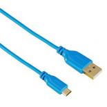 Кабел USB-microUSB HAMA, син