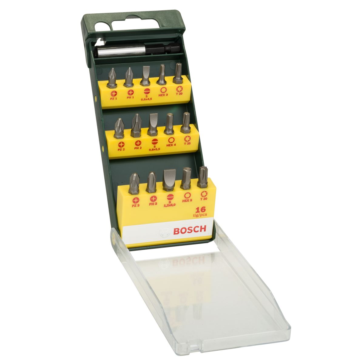 Комплект битове Bosch 15 бр. 60460400 на топ цена — Home Max | ex Baumax