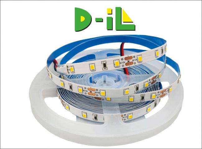 LED Лента 4,8W - SMD2835, 60/m, 6000K, IP20, 12V - 5м - Led ленти и аксесоари