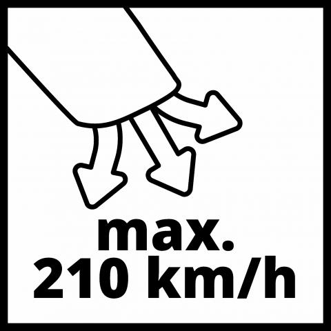 Акумулаторен листосъбирач Einhell VENTURRO 18/210 - Solo, снимка 5 - Листосъбирачи