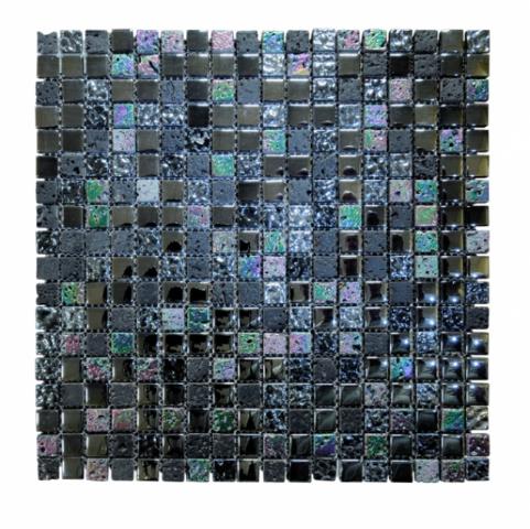 Стъклено-каменна мозайка 30х30 Микс - Стъклени