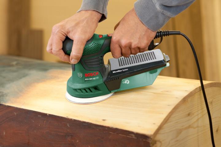 Ексцентършлайф BOSCH PEX 300 AE 270W, снимка 4 - Електроинструменти