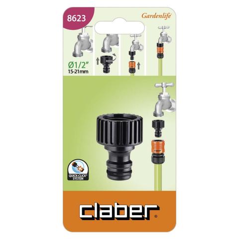Връзка за кран с резба 1/2", снимка 2 - Пластмаса
