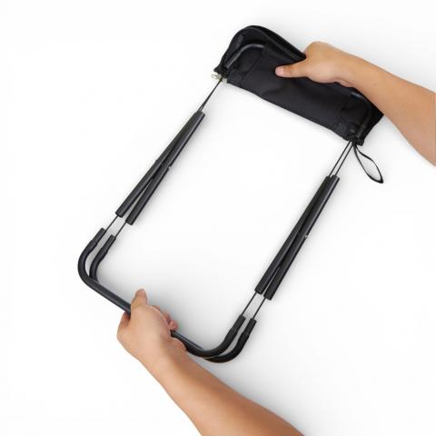 Къмпинг табуретка 2 в 1 оранжева, снимка 2 - Маси и столове