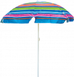 Плажен чадър с чупещо рамо ф180см