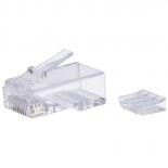 Конектор RJ45 UTP CAT6 Solid 20бр./опк