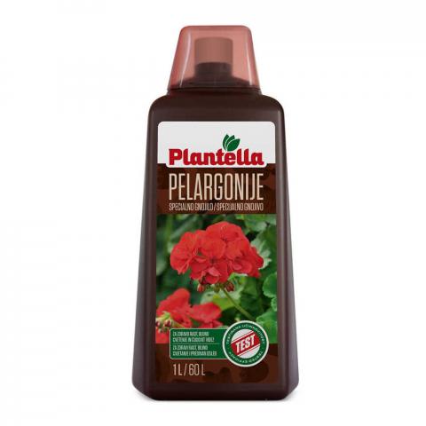 Течен тор Plantella за пеларгонии (мушката, сакъзчета) 1 л. - Универсални течни торове
